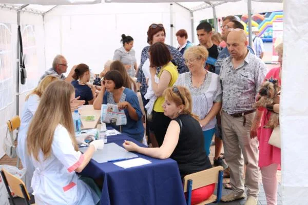 Более ста жителей и гостей Светлогорска проверили свое здоровье