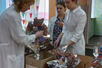 Подарки для маленьких пациентов