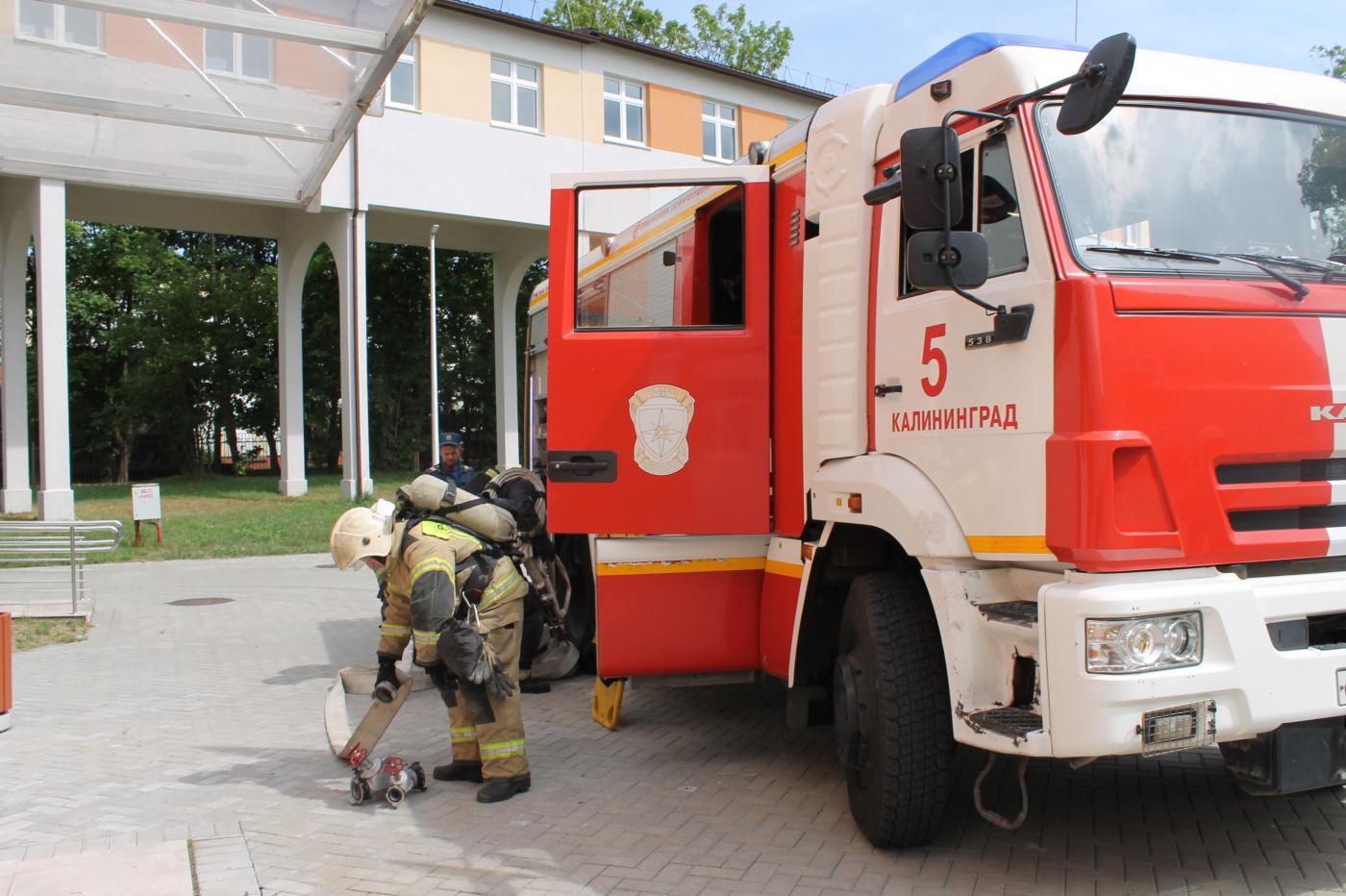 В Детской областной больнице прошли учения по противопожарной безопасности