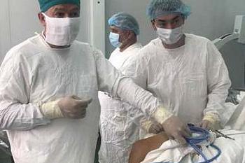 В Детской областной больнице провели первые две операции с помощью артроскопического оборудования